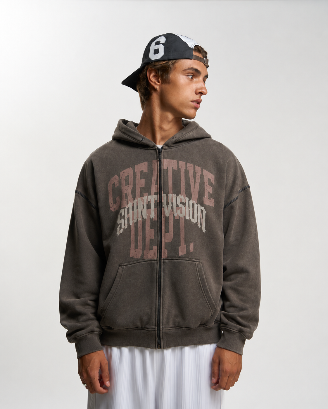 CREATIVE DEPT ZIP HOODIE
